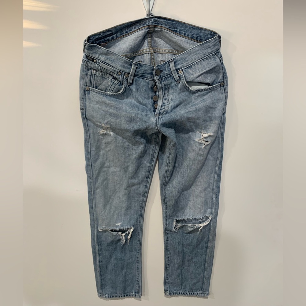 Citizens Of Humanity Light Blue Boyfriend Jeans  woman’s size 24